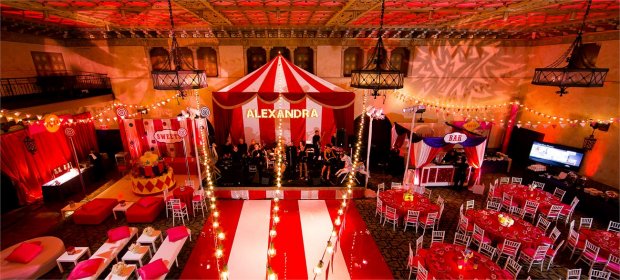 Carnival themed Bat Mitzvah at